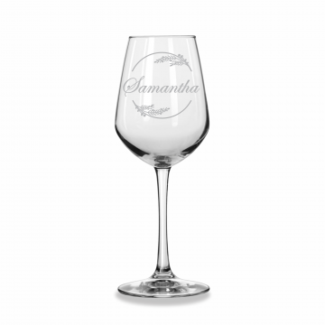 Besties | Personalized 12.5oz Wine Glass